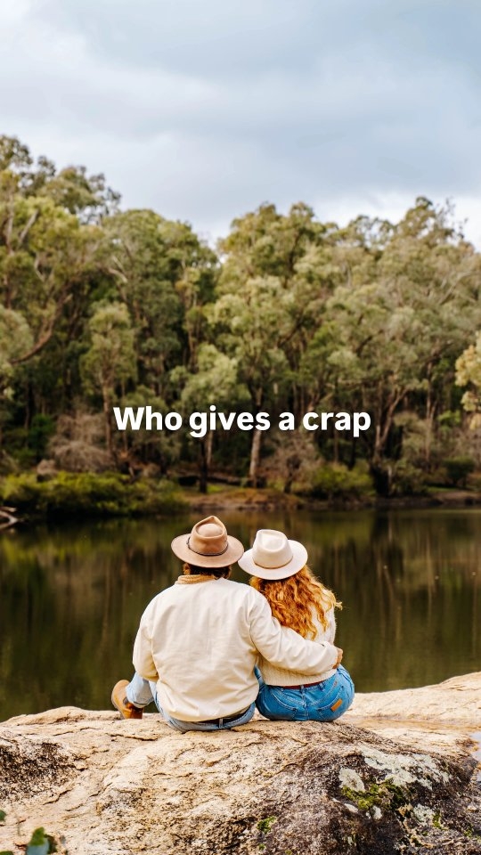 Instagram post by @salt.and.charcoal for Who Gives A Crap. Caption reads: [...] 🌿🧦🧻🤔 

We’re long term lovers of....