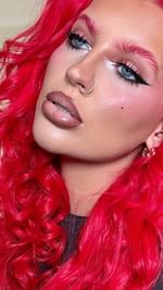 Instagram post by @bigfatjenna for Mark Hill Hair. Caption reads: 🍒🍒🍒🍒🍒.