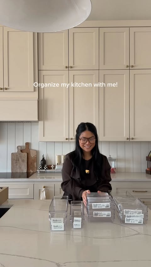 Instagram post by @accordingtomandy for Dollar General. Caption reads: #DollarGeneralPartner Organize my kitchen with....