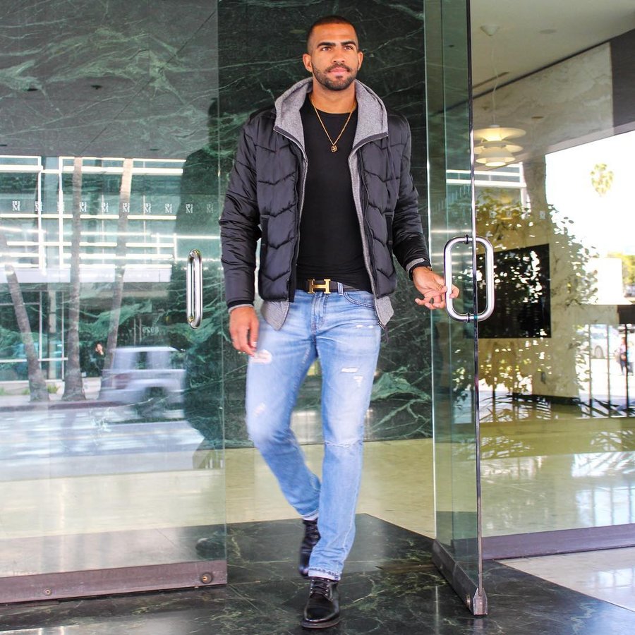 Instagram post by @pierre_abena for Men’s Fashion. Caption reads: Each day is an opportunity for new doors to open....