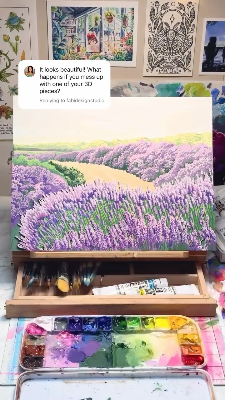 Instagram post by @katehickmanart for Glowforge. Caption reads: since I’ve started working in 3D, one of my most....