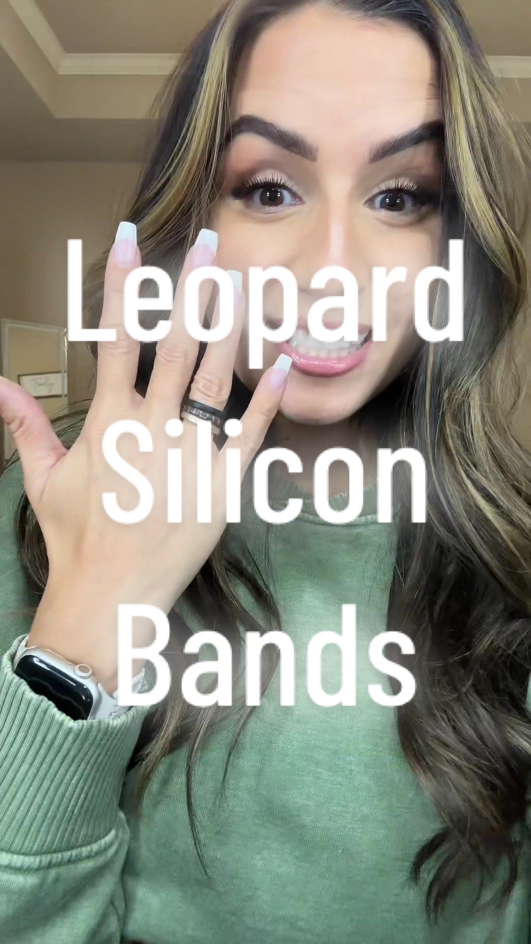 TikTok post by @shop.with.selena for Groove Life. Caption reads: [...] Loving that it’s a whole stack too! @Groove....