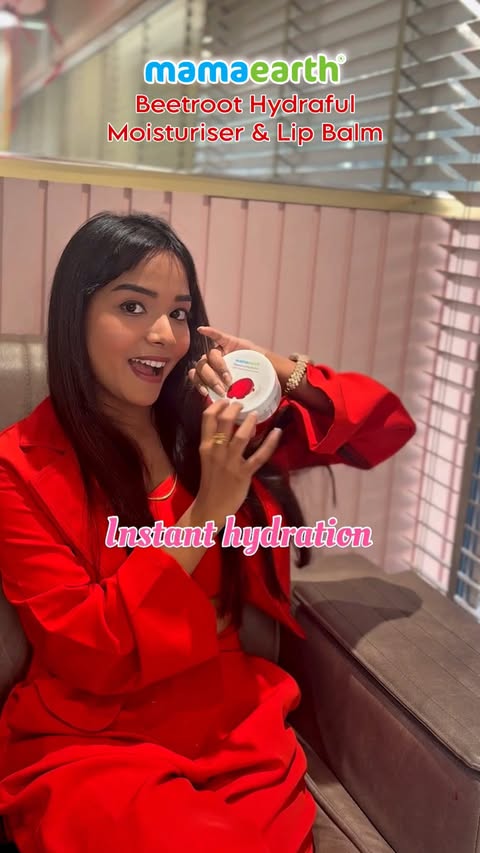 Instagram post by @snehagiri91 for Mamaearth. Caption reads: Winter glow, naturally 🌸
Mamaearth Beetroot....