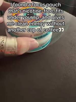 TikTok post by @pntsonfire for Neutonic. Caption reads: [...] caffeine. #focus #caffeine #pouches....