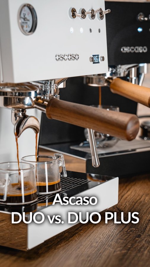 Instagram post by @grindthatcoffee for Espresso Parts. Caption reads: [...] #espressomachines #ascaso #ascasousa....