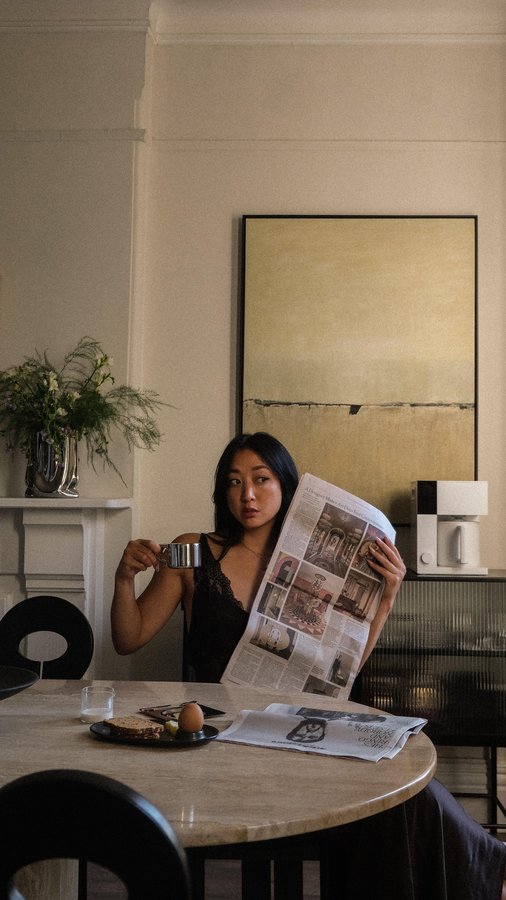 Instagram post by @theserenagoh for Fellow. Caption reads: [...] slow and quiet with the help of....