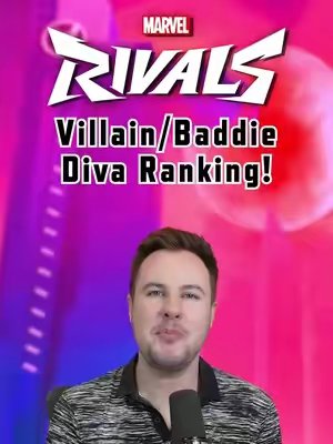 TikTok post by @jakeblennings for Marvel Rivals. Caption reads: [...] see if he deserves the top spot in @Marvel....