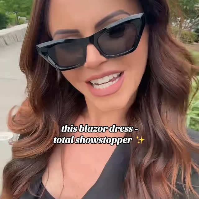Instagram post by @c_a_l_a___ for Miss Circle. Caption reads: business-ey but fun ✨🖤😎 @misscircle_newyork ->....