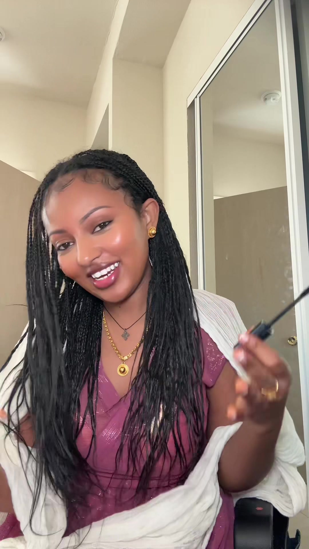 TikTok post by @betismmm for Sisley Paris. Caption reads: Ruhus awdeamet 😙💕💕 wearing all my fav my skin....