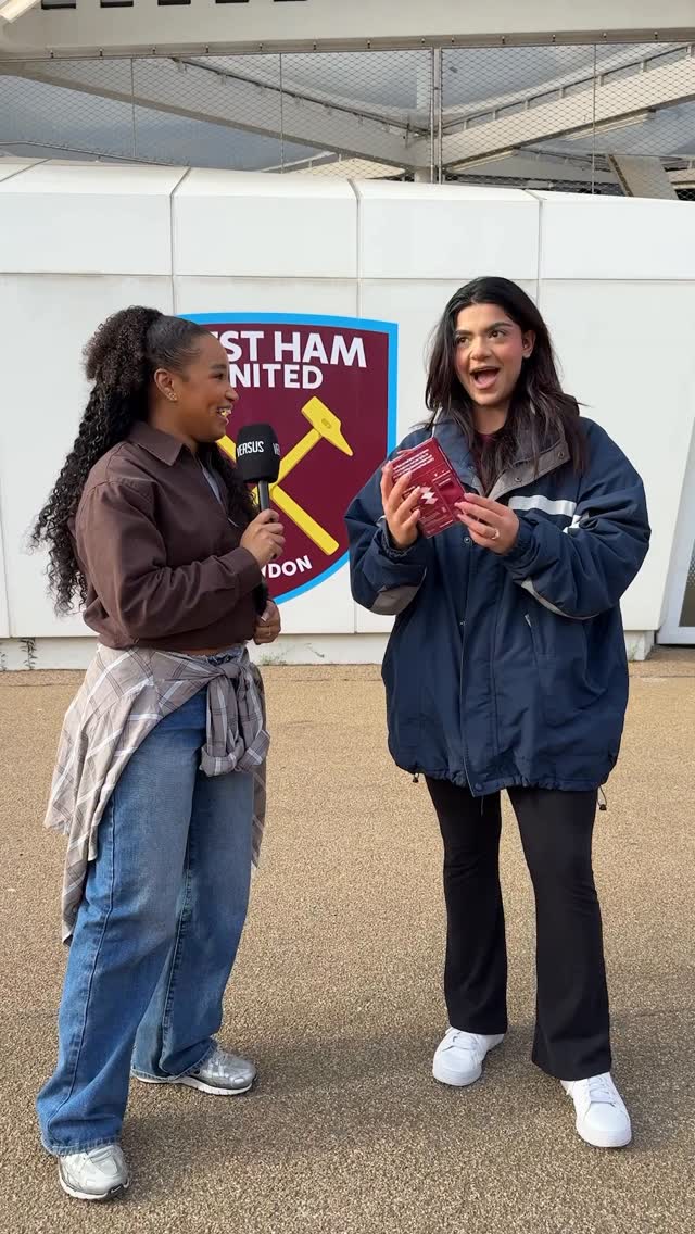 Instagram post by @versus for Modibodi. Caption reads: We pulled up to West Ham with Modibodi, official....