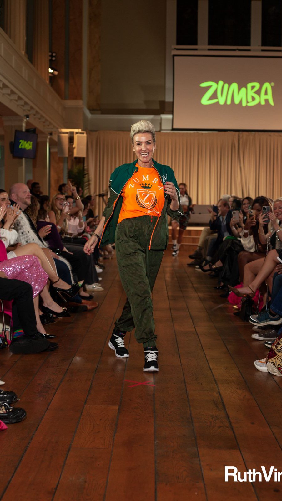 Instagram post by @memore.tv for Zumba. Caption reads: [...] soon as I found out I’d be modelling for....