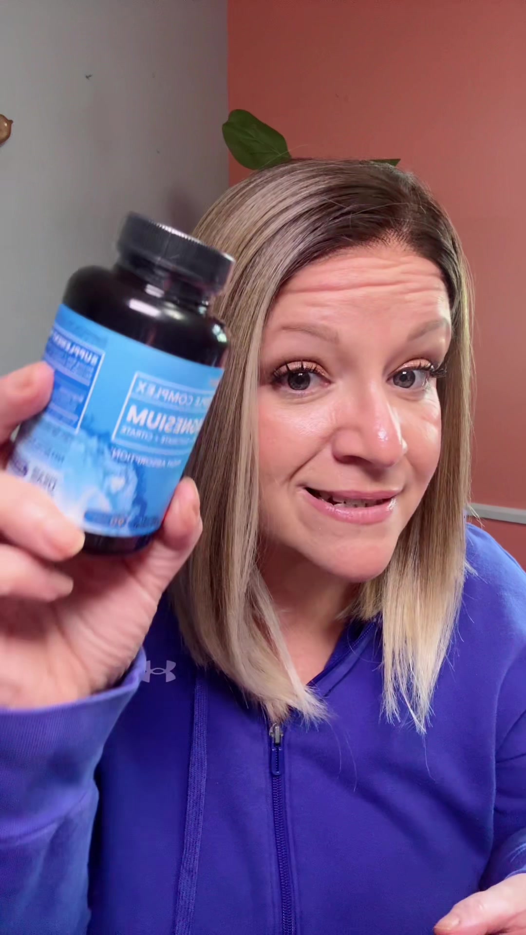 TikTok post by @kimberligray79 for BioEmblem. Caption reads: @BioEmblem #magnesium #magnesiumdeficiency [...].