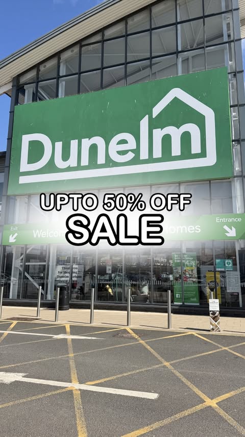 Instagram post by @ashleighmoneysaver for Dunelm. Caption reads: [...] as 2 hours, subject to availability.....