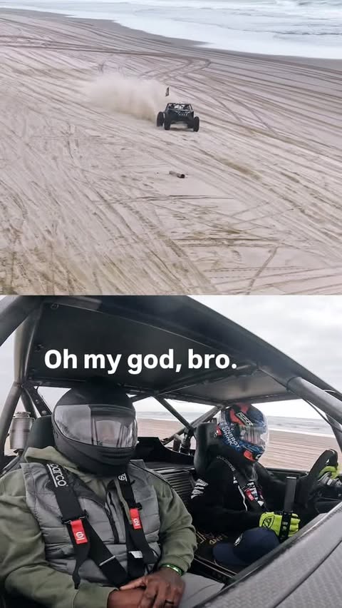 Instagram post by @therj37 for Rugged Radios. Caption reads: Put NFL player @stevenridley22 in the Sand Slayer....