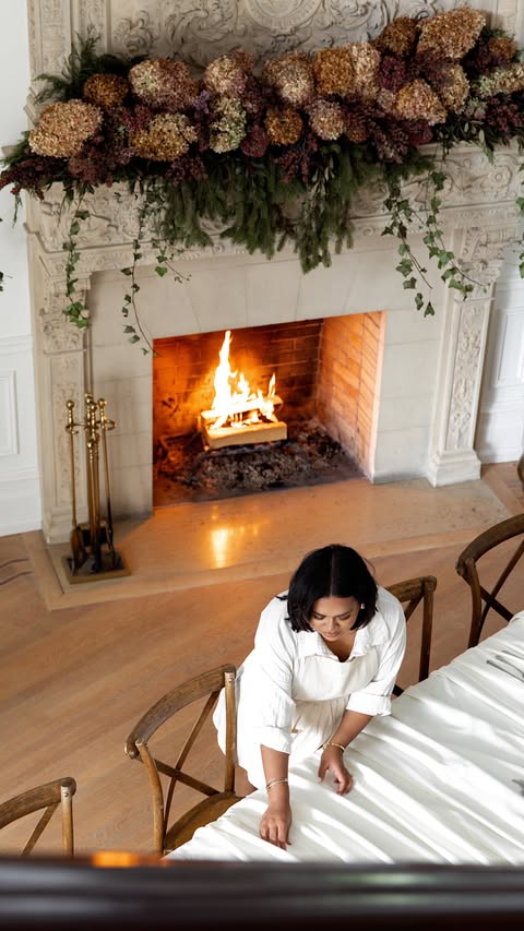 Instagram post by @nabela for Shark Home. Caption reads: When cooking in the kitchen feels hot and heavy…....