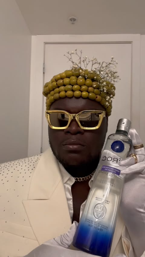 Instagram post by @sedjroxx for CÎROC. Caption reads: [...] begins with the Blue Dot 🍸💙 Welcome to....