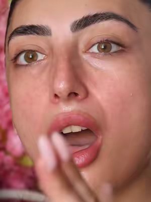 TikTok post by @mariammuladzee for FULLY Skincare. Caption reads: [...] strips — just melt, roll & rinse! @FULLY....