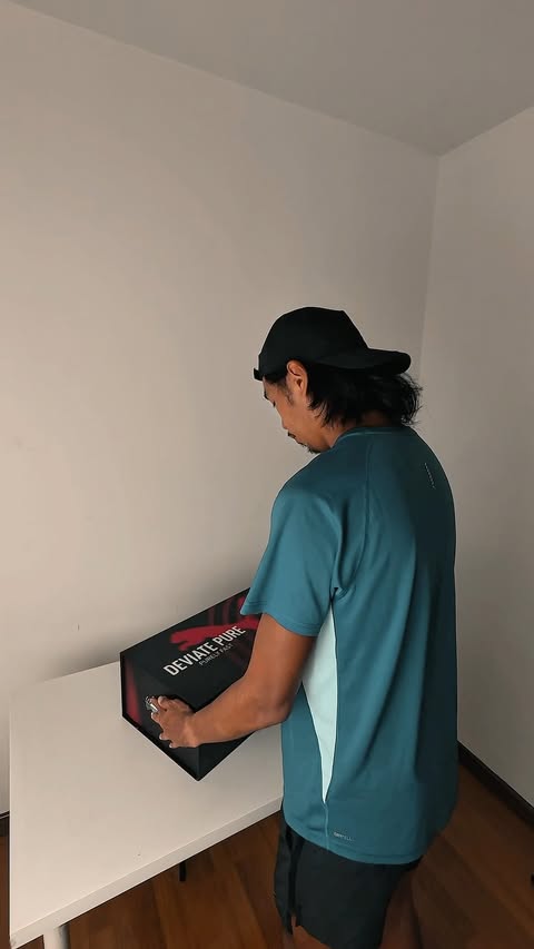 Instagram post by @k1runs for PUMA Running. Caption reads: [...] PR Box for unboxing. @puma.malaysia....