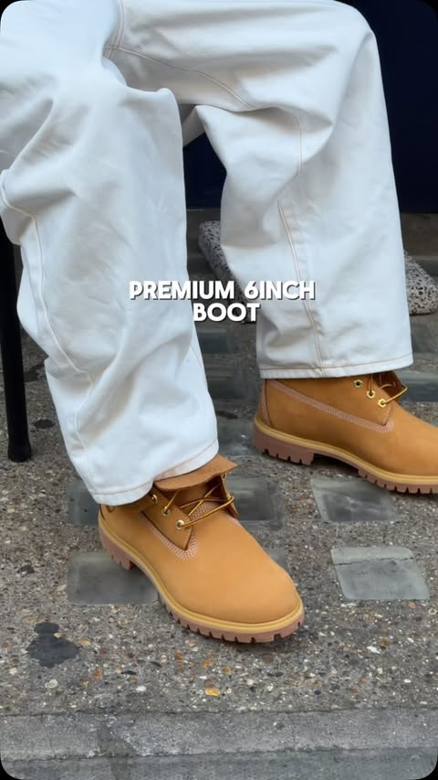 Instagram post by @raphmb_ for Timberland. Caption reads: 2 Timbs, 2Fits, 2 Fly @timberland #ad.