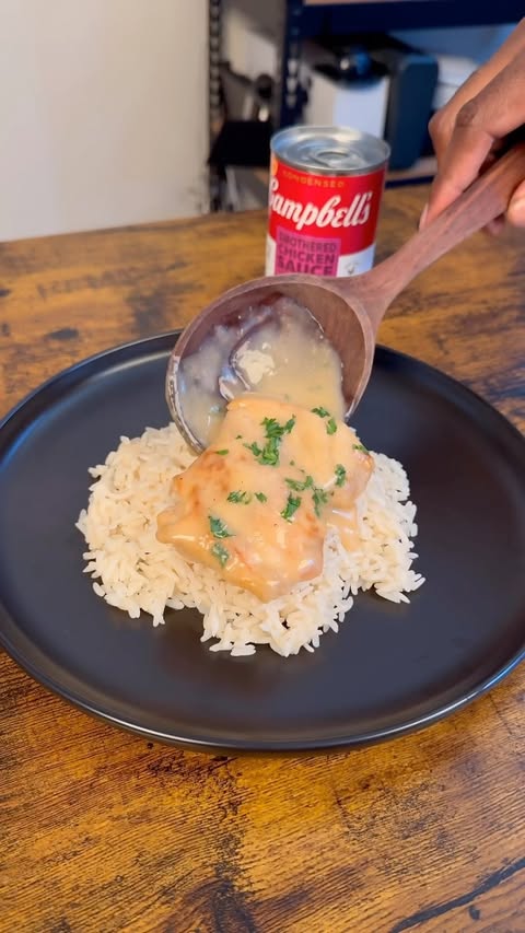 Instagram post by @dasliderguy for Campbell's. Caption reads: Recipe below⬇️ #CampbellsPartner Today we’re....