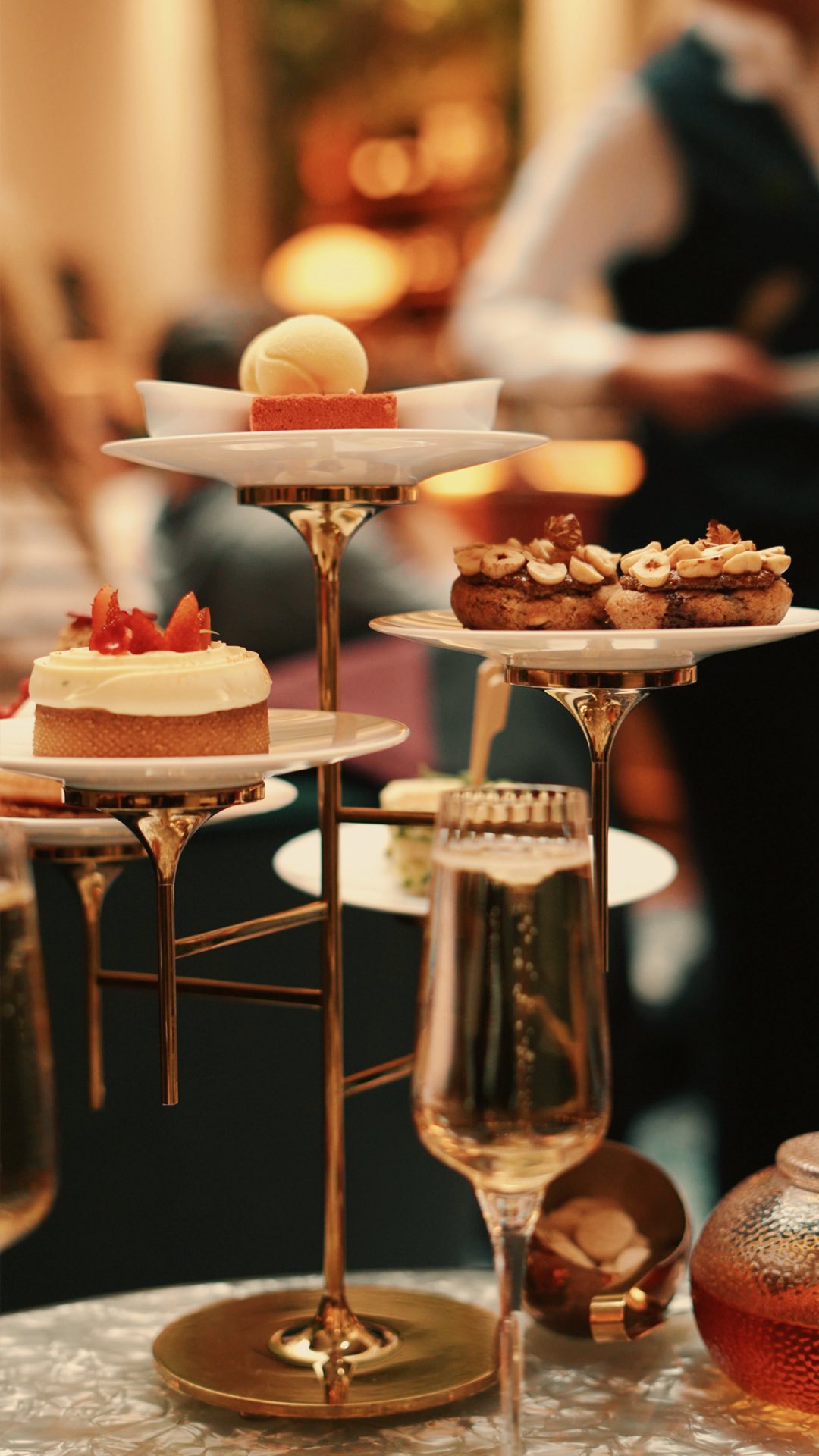 Instagram post by @mossonyi for Park Hyatt Paris-Vendôme. Caption reads: ad🍰 Hiding away in Paris with my friend has been....