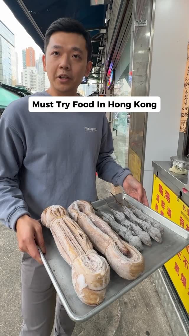 Instagram post by @travelrookiemy for KL Foodie. Caption reads: We went to these famous local spots in Hong Kong....