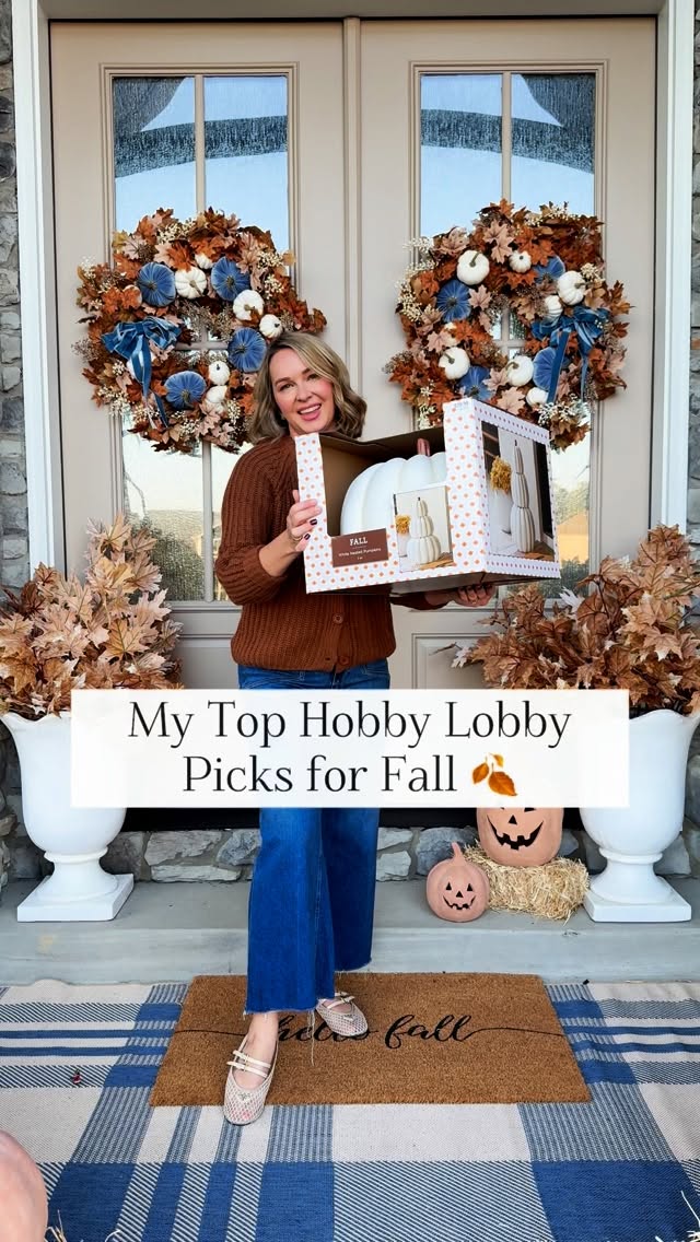 Instagram post by @beyond_gray for Hobby Lobby. Caption reads: Fall has arrived at @hobbylobby #ad There are so....