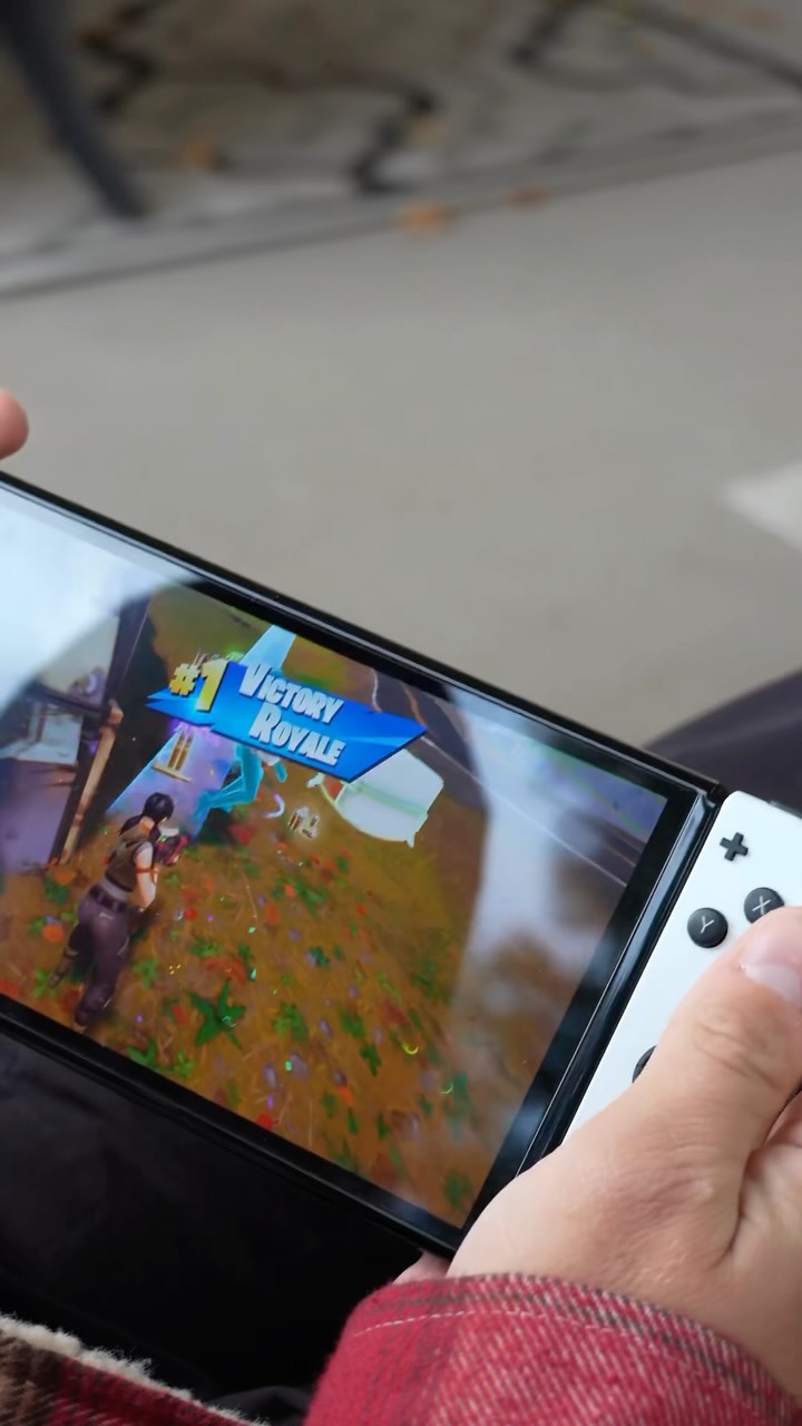 Instagram post by @jaxsondart for Epic Games. Caption reads: With Fortnite on Nintendo Switch, I can drop....