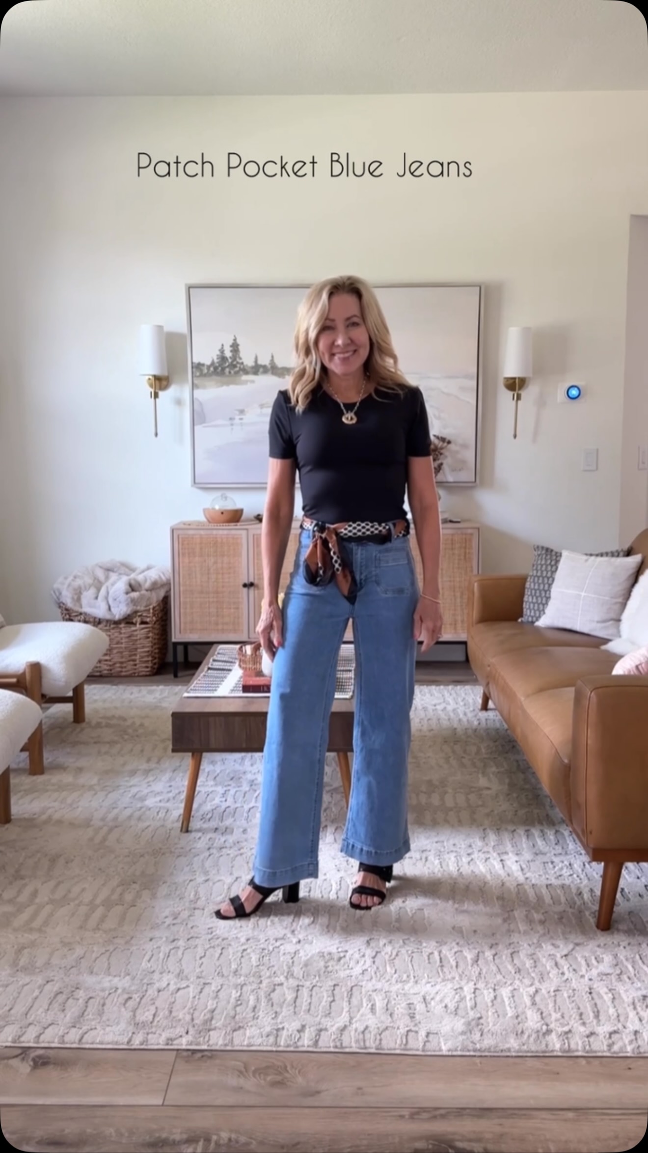 Instagram post by @cottagestyle for Charlie B Collection. Caption reads: Two must-have jeans from @charliebcollection,....