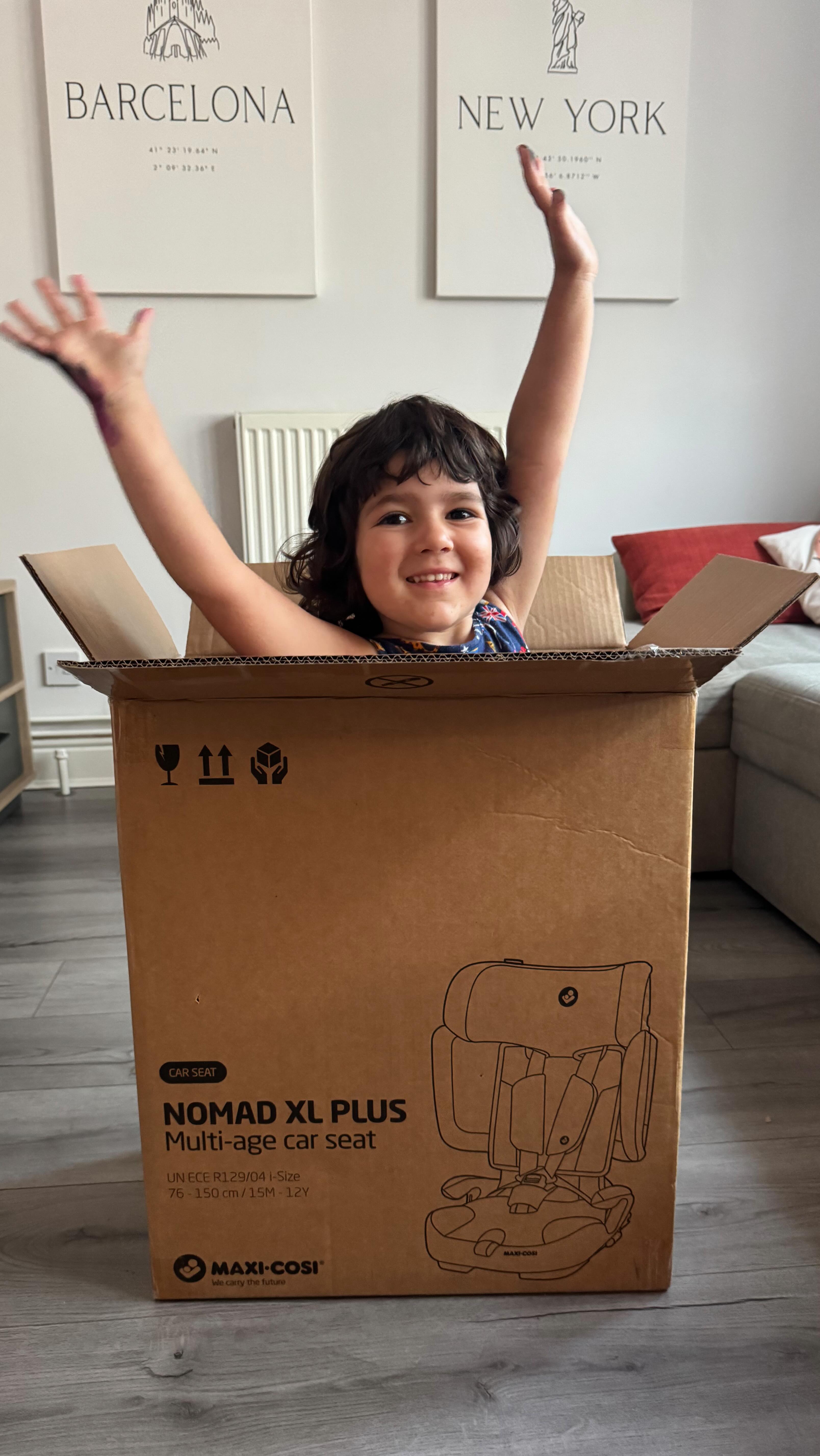 Instagram post by @miss_beady for Maxi-Cosi. Caption reads: [...] growing explorers.

Brought to you by....