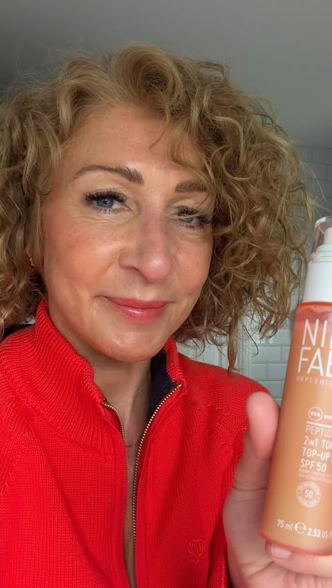 Instagram post by @definedstyling for NIP+FAB. Caption reads: 🧡ad - Reapplying SPF… we know we should. But do....