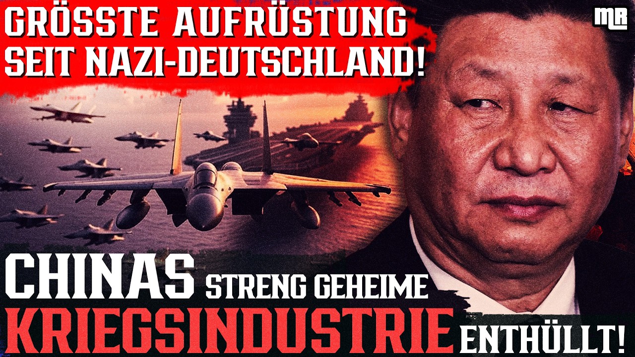YouTube post by @MarkReicher for Holzkern. Caption reads: Diese 3 HORROR-SZENARIEN kommen nun auf CHINA (und....