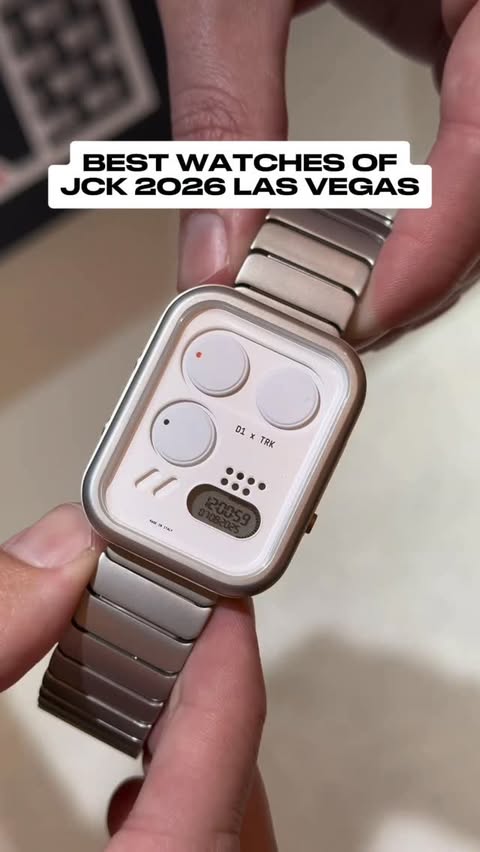 Instagram post by @itschadalexander for Movado. Caption reads: My favorite watches from JCK 2026 #JCKLasVegas #ad.