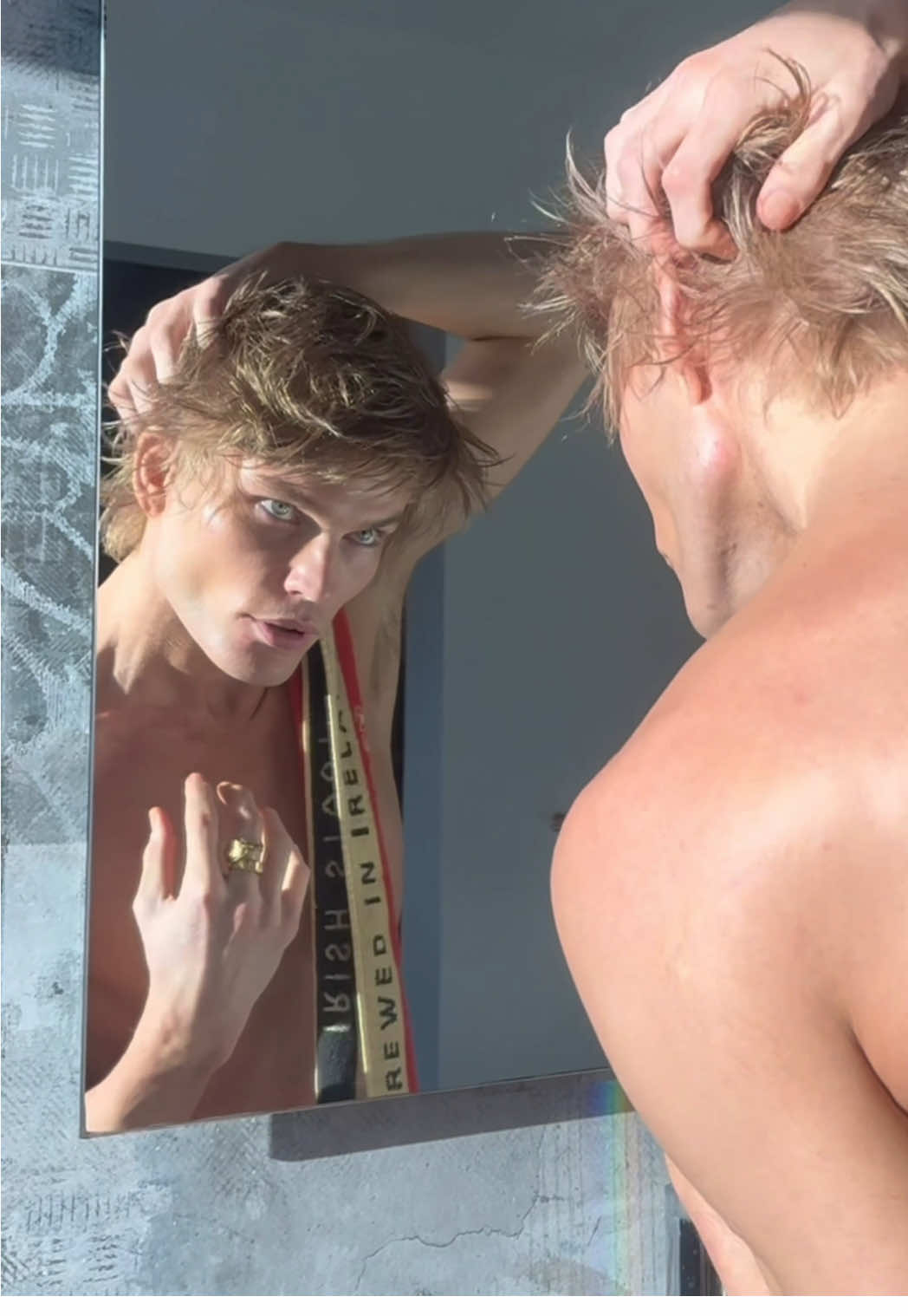 TikTok post by @iabsolvejordan for Paul Mitchell. Caption reads: Sharing the OG hack, @Paul Mitchell! You asked for....