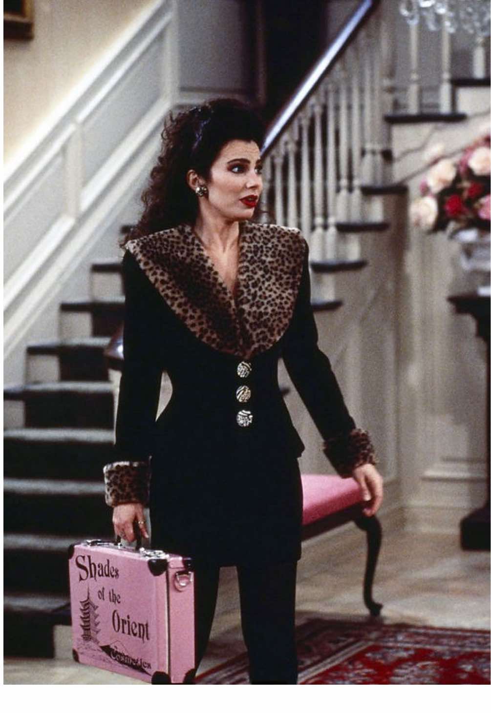 TikTok post by @louise.parent for Sony Pictures. Caption reads: Fran Fine is back !!!!! 👯‍♀️ @The Nanny ....