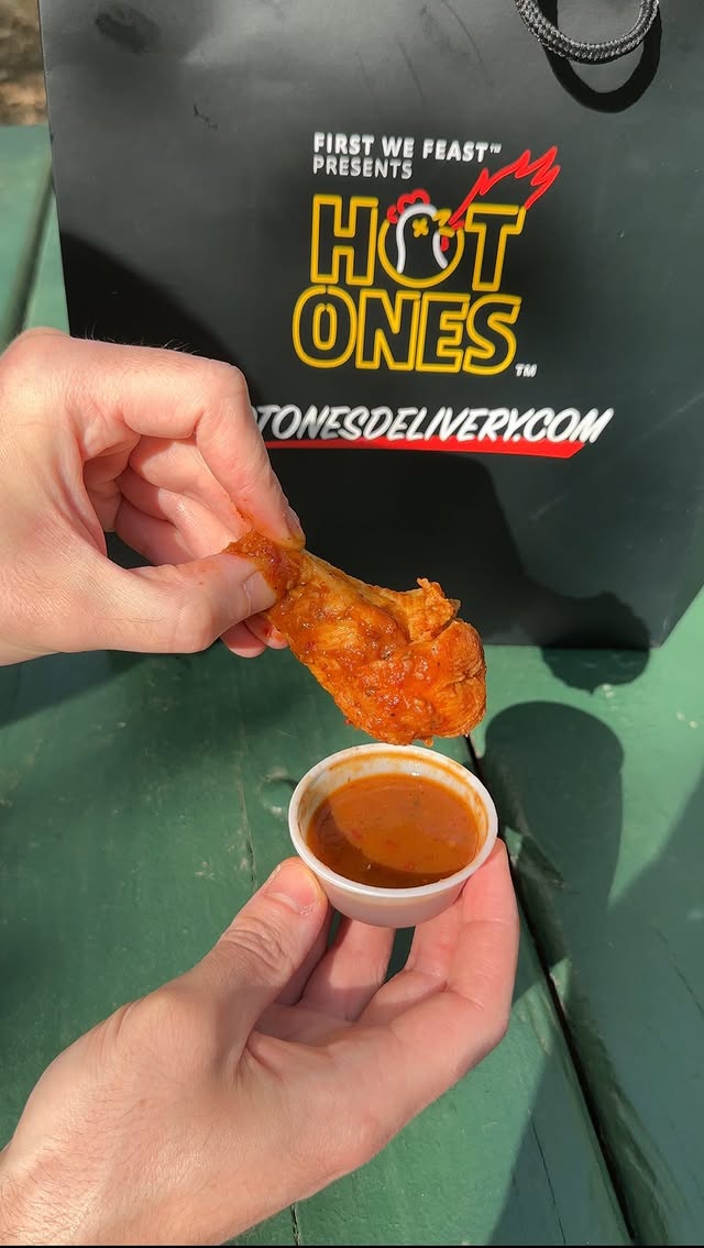 Instagram post by @dcfoodgod for First We Feast. Caption reads: Washington, DC you are officially in the hot seat.....