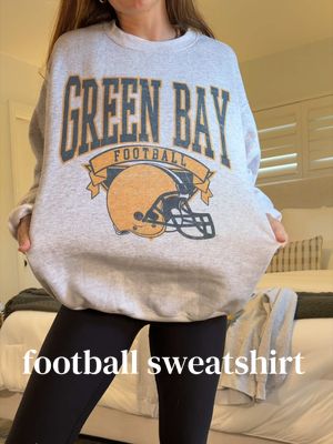 TikTok post by @elliecct for PartyOnShop. Caption reads: [...] #vintage #footballseason @PartyOnShop.