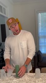 Instagram post by @blairwheeler for High Camp Flasks. Caption reads: [...] are in the smallest containers....