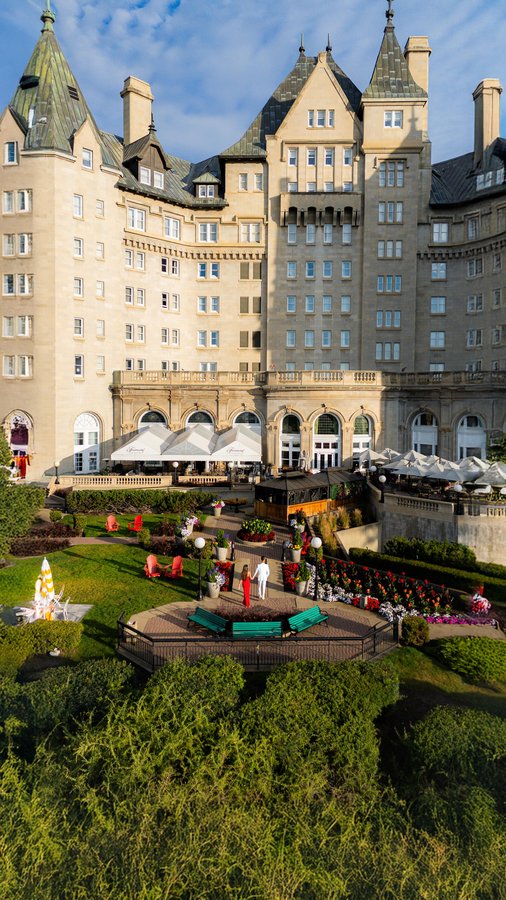 Instagram post by @edmontons_best_hotels for Travel Alberta. Caption reads: 🌟 Ultimate Guide to Canada’s Most Underrated....