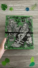 Instagram post by @yukachocomoo for me john masters organics. Caption reads: john masters organics × Chocomoo ....