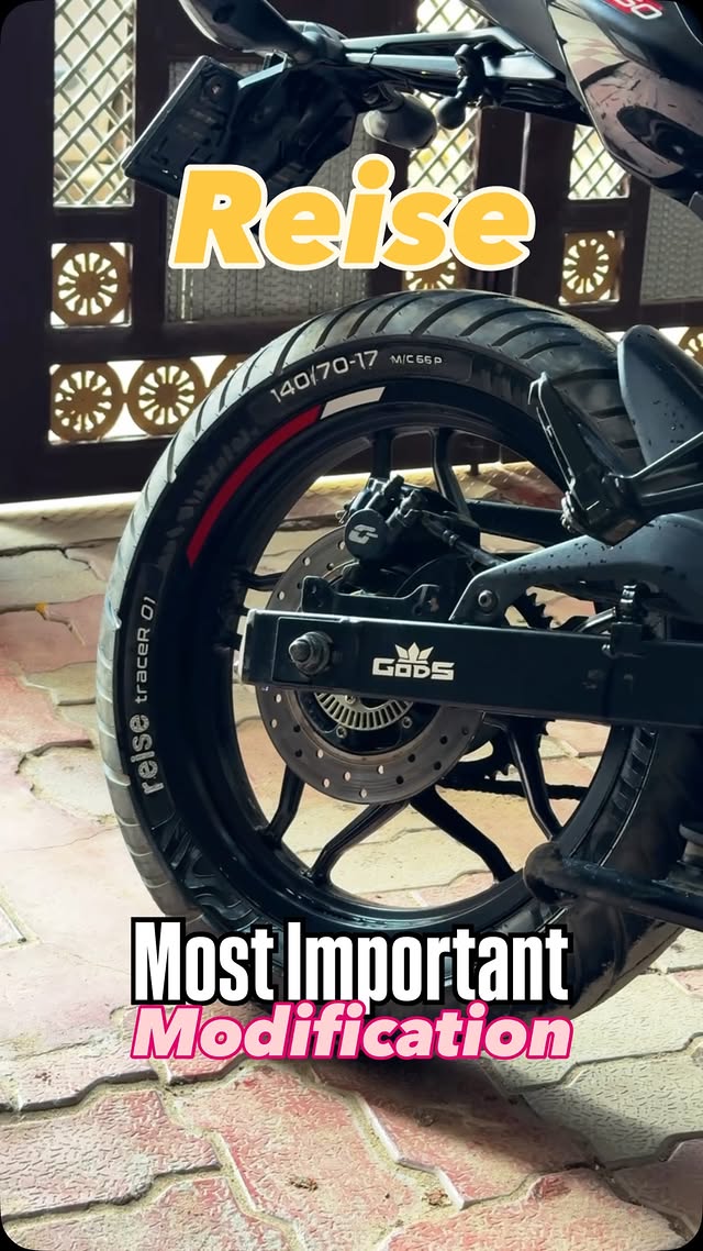 Instagram post by @throttlebar_ for Reise Moto. Caption reads: [...] disappointed 👌🏻 #throttlebar #reise....