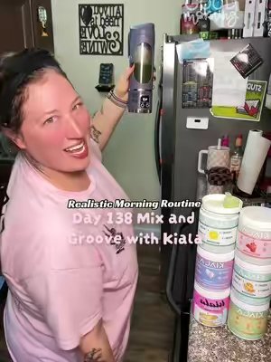 TikTok post by @ashleyrichards263 for Kiala Nutrition. Caption reads: [...] #lemondrop #bloatrelief @kialanutrition.