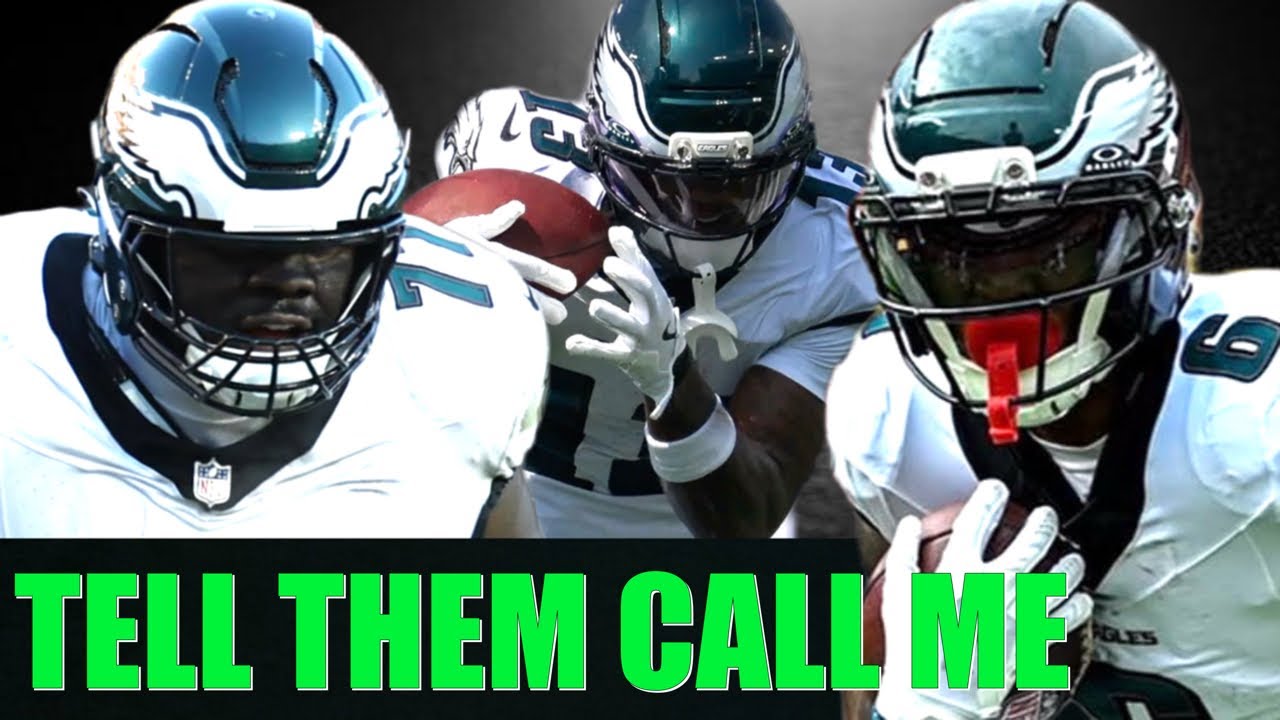 YouTube post by @thephillytalkpodcast for PrizePicks. Caption reads: [...] #PhiladelphiaEagles Sign up for PrizePicks....