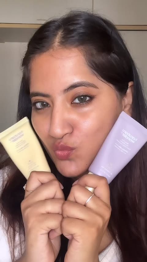 Instagram post by @aanchal_pathak for Maccaron. Caption reads: [...] with a gentle formula Available on....