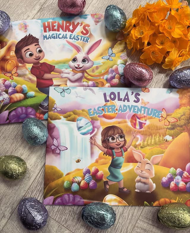 Instagram post by @kellylmetcalf for StoryBug. Caption reads: 🐥 Storybug Easter Books 🐰 AD | Gifted - These....