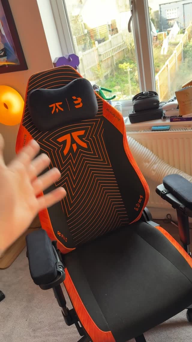 Instagram post by @cplouuis for FNATIC. Caption reads: Get yourself the newly released Fnatic X Blacklyte....