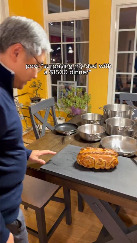 Instagram post by @stevenmotocooks for Hestan Culinary. Caption reads: I love my dad ❤️

It’s really special being able....