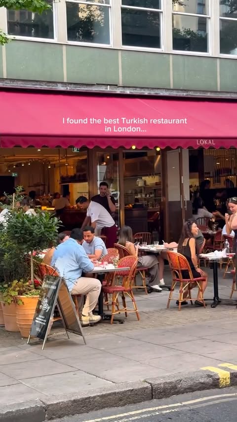 Instagram post by @unlimited.london for London | Explore. Caption reads: A new Turkish gem in Fitzrovia, just moments from....