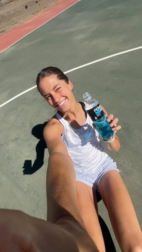 Instagram post by @nicholetaljaard for POWERADE. Caption reads: [...] resetting and coming back stronger with....