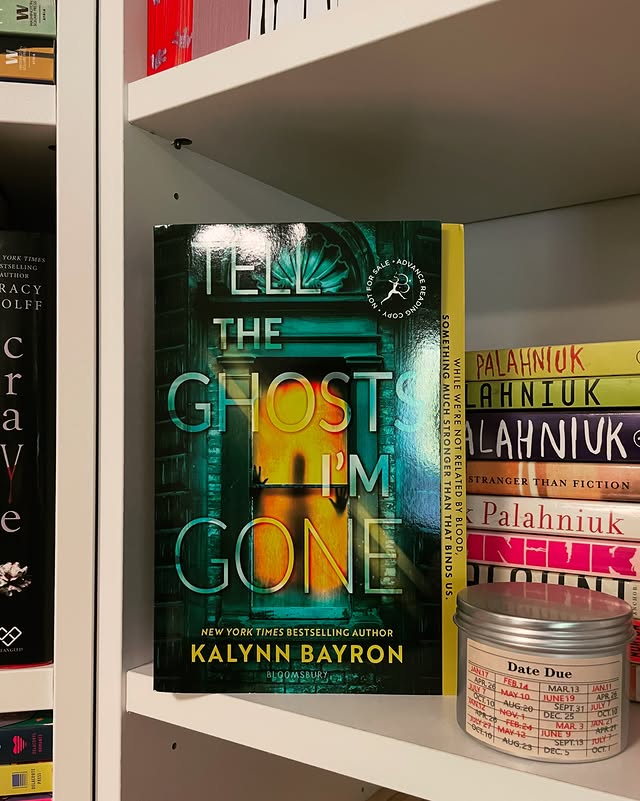 Instagram post by @katieiscompletelyfine for Bloomsbury Publishing. Caption reads: i saved this book for fall when i was feeling....
